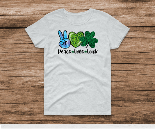 Peace Love Luck Shirt