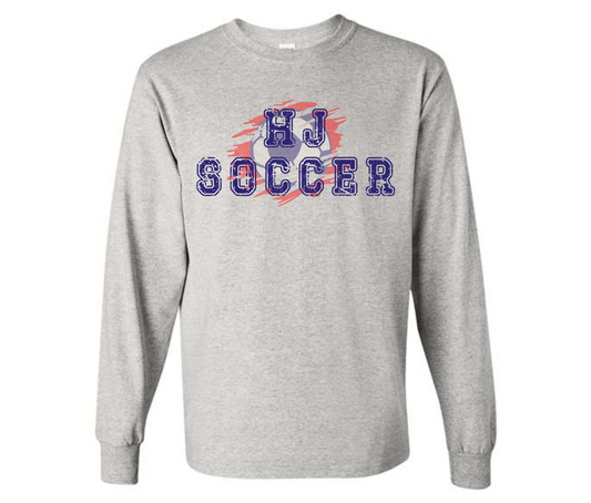 HJ Soccer Ash Sweatshirt & Hoodie & Long Sleeve Shirt