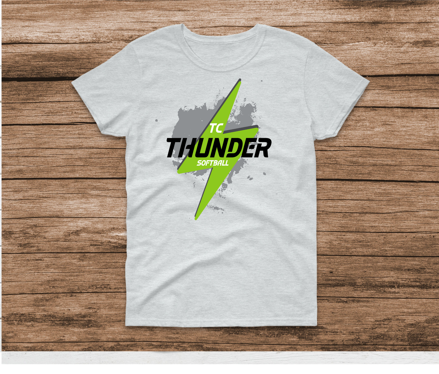 Thunder Twin County Softball 2023 Roster Ash Shirt