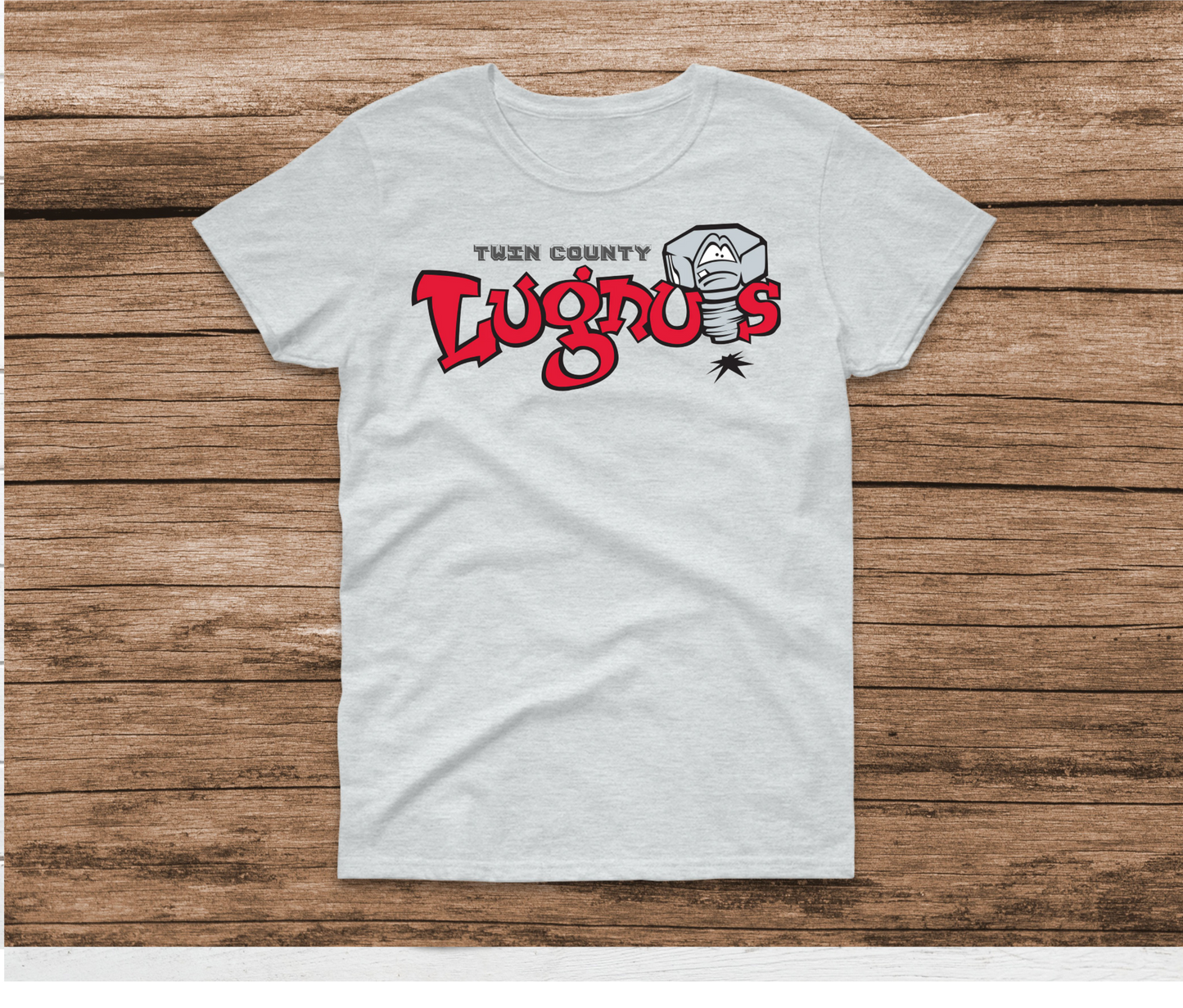 Lugnuts Twin County T-Ball 2023 Roster Ash Shirt