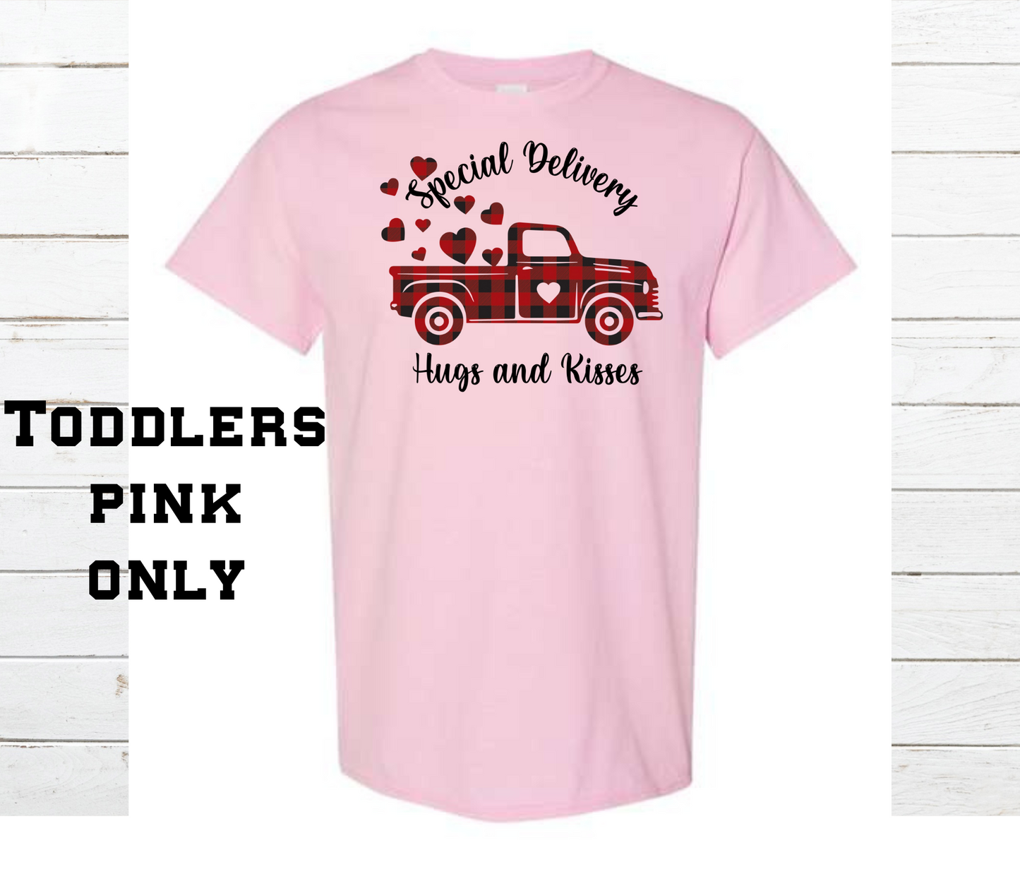 Special Delivery Hugs and Kisses Truck Shirt