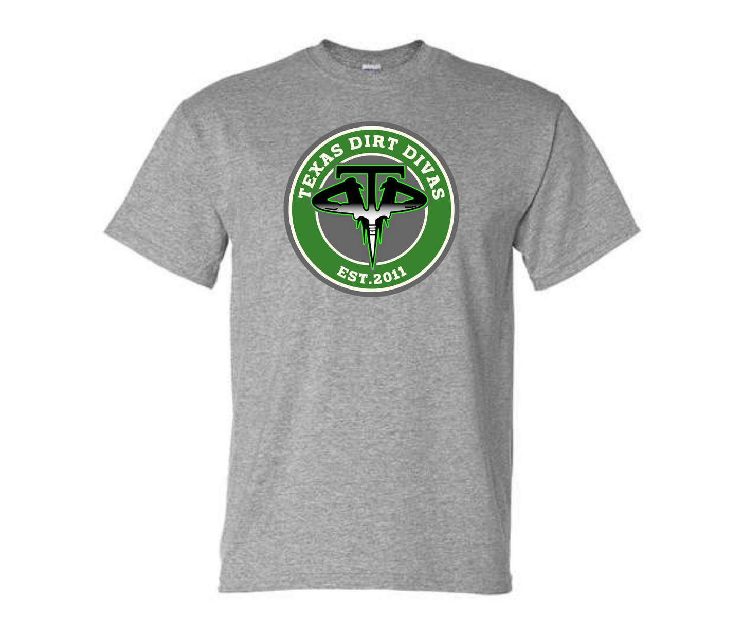 Texas Dirt Divas Circle Logo DryBlend Shirts