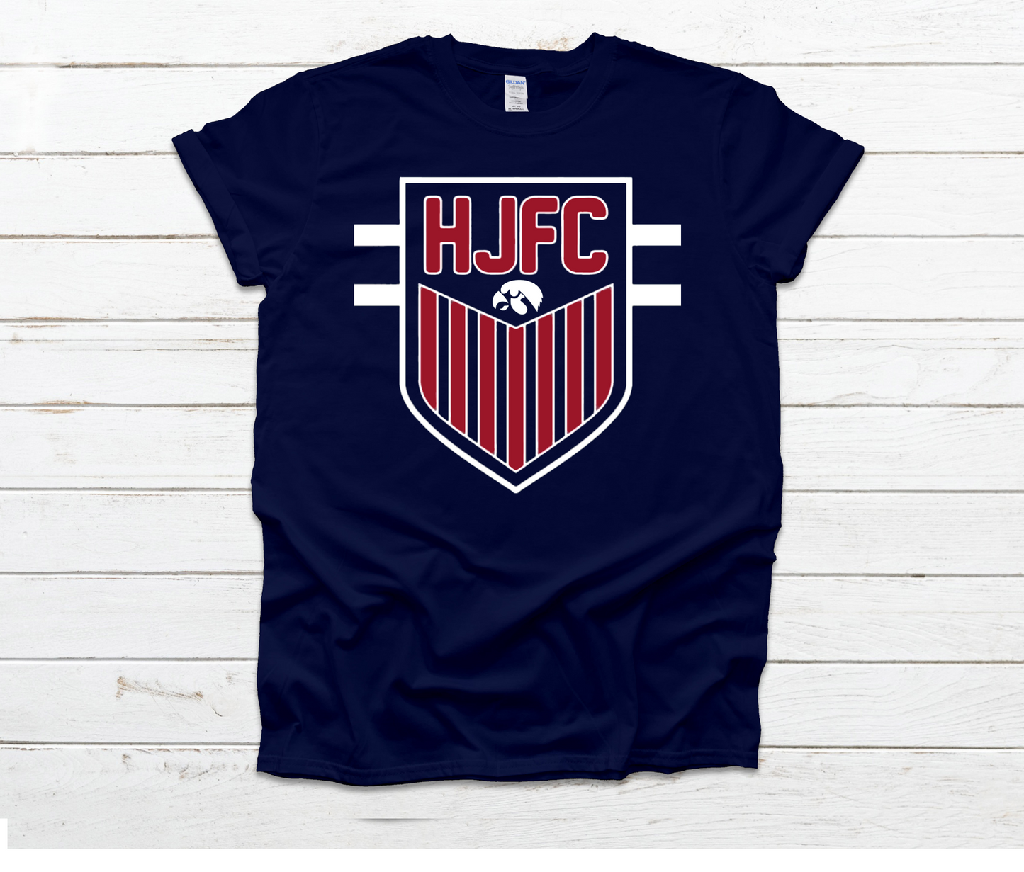 HJ HJFC Soccer Club Navy Shirt