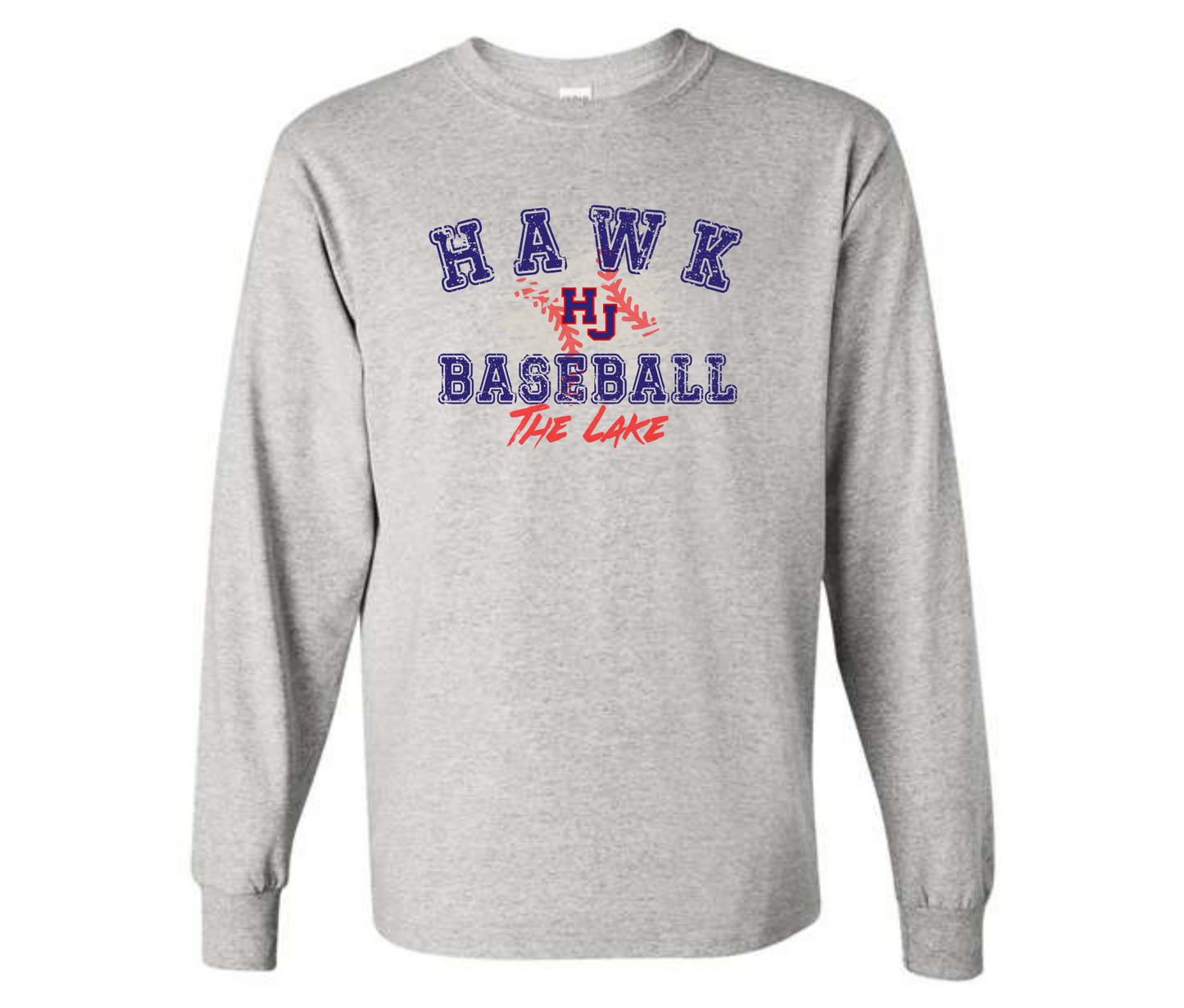 HJ Baseball To the Lake Ash Sweatshirt & Hoodie & Long Sleeve Shirt