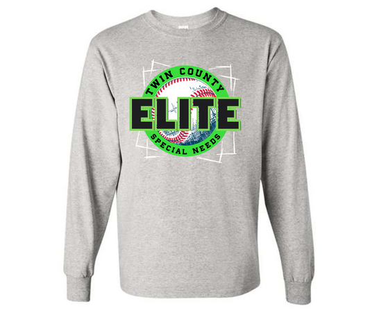 Elite Twin County Special Needs Champion Baseball Sweatshirt & Hoodie & Long Sleeve Shirt