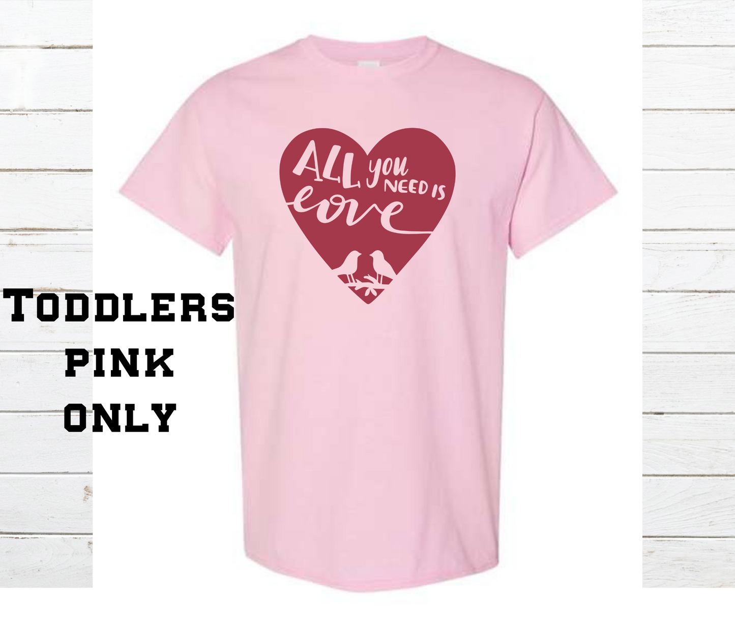 All You Need Is Love Heart Shirt