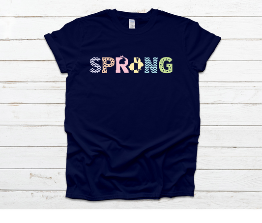 Spring Decorated Shirt