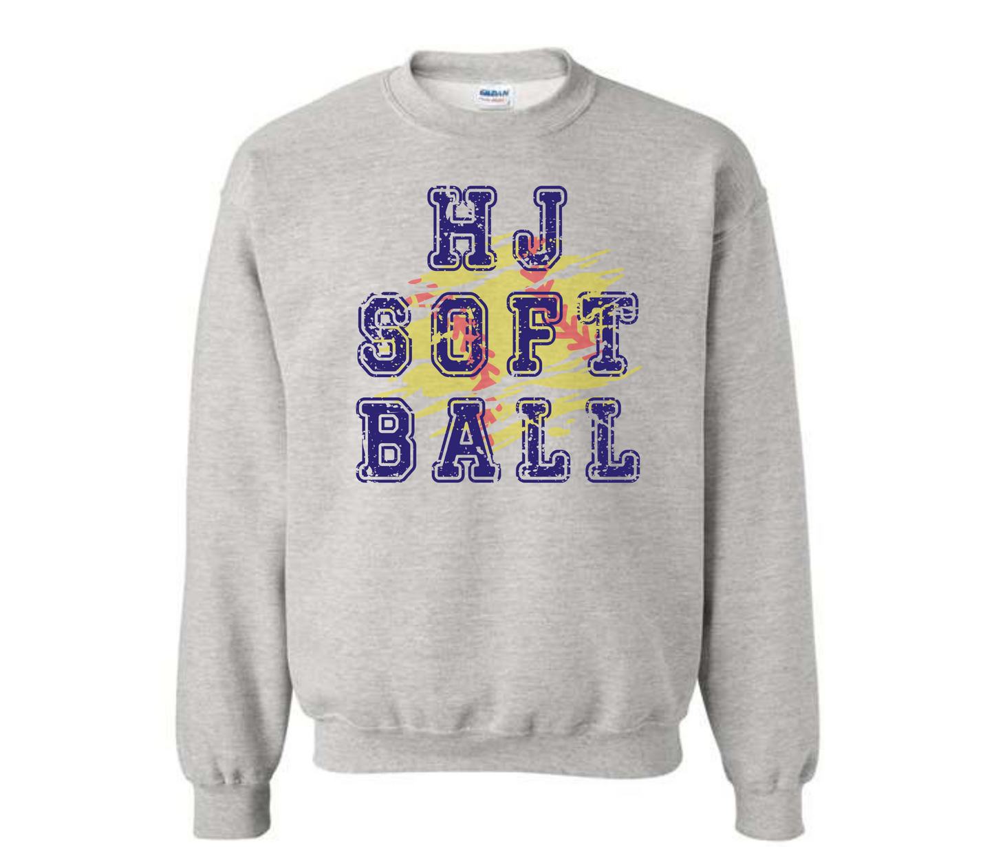 HJ Softball Ash Sweatshirt & Hoodie & Long Sleeve Shirt