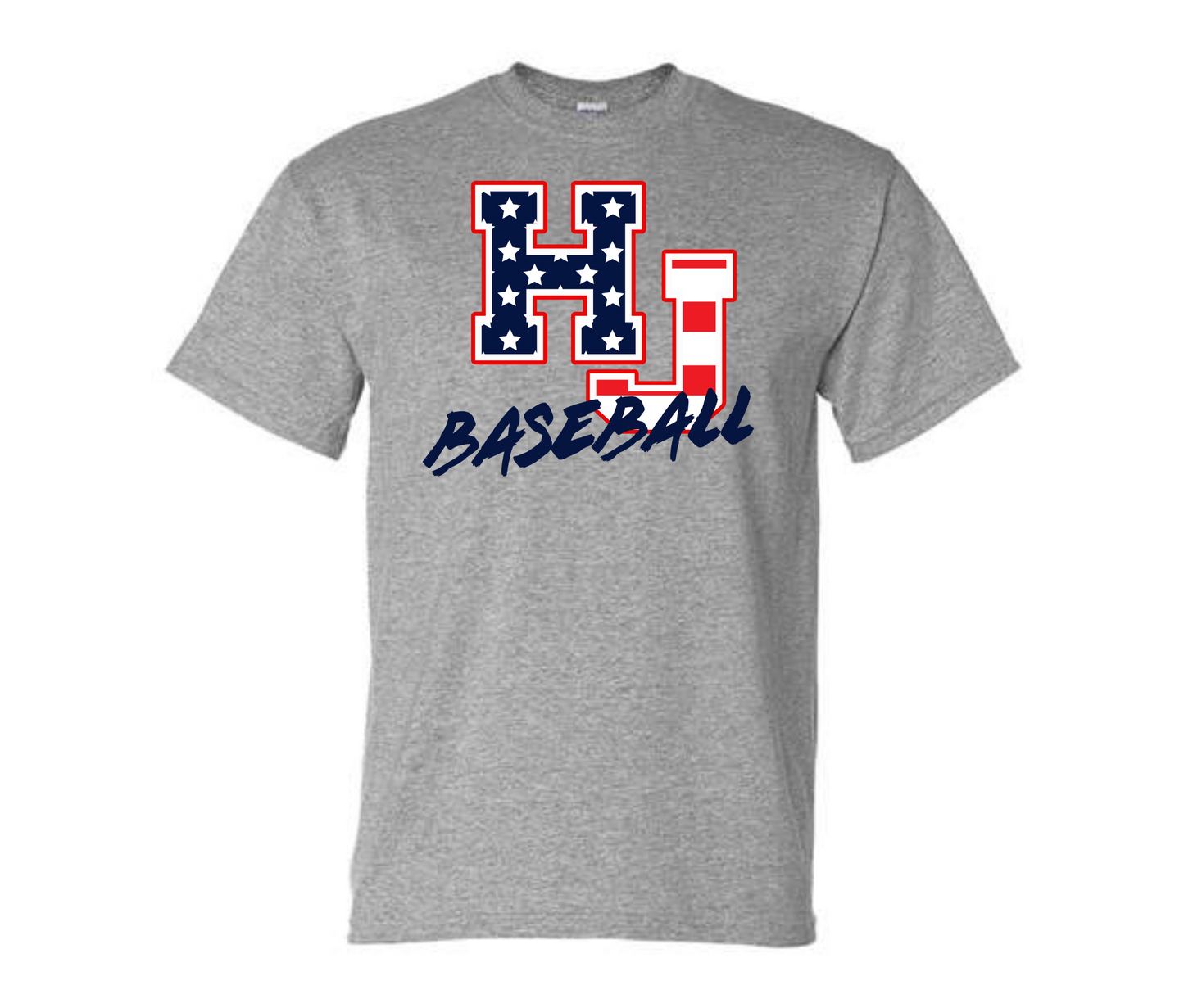 USA Flag HJ Baseball Shirt