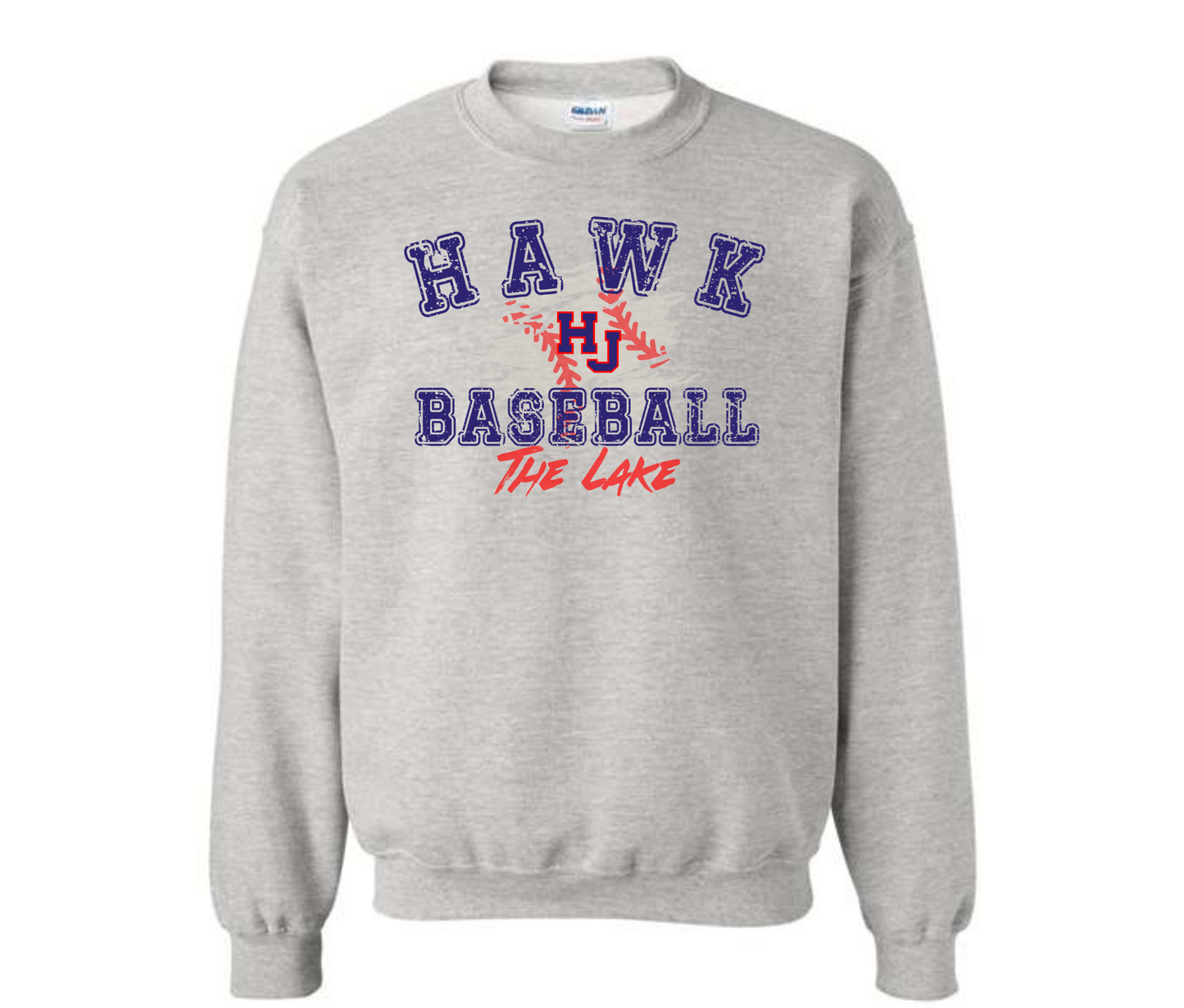 HJ Baseball To the Lake Ash Sweatshirt & Hoodie & Long Sleeve Shirt