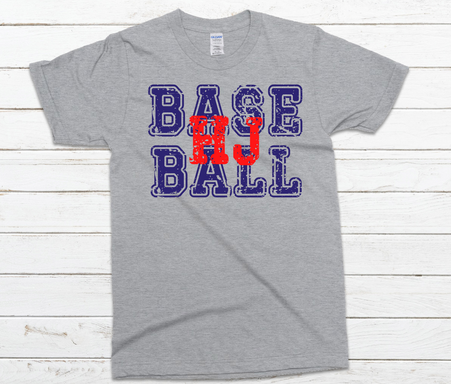 HJ Baseball distressed Shirt