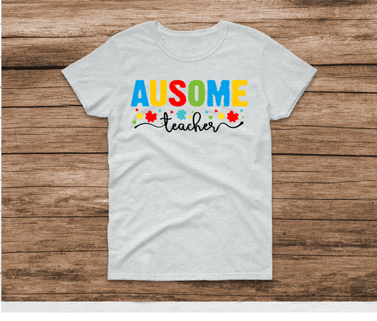 Autism Teacher Shirt