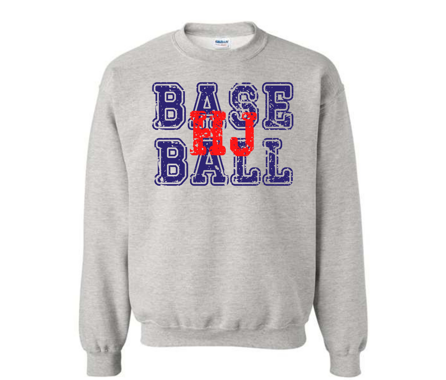 HJ Baseball Ash Sweatshirt & Hoodie & Long Sleeve Shirt