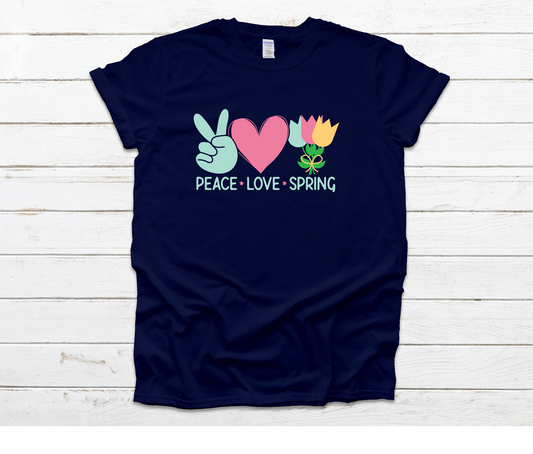 Peace Love Spring Shirt