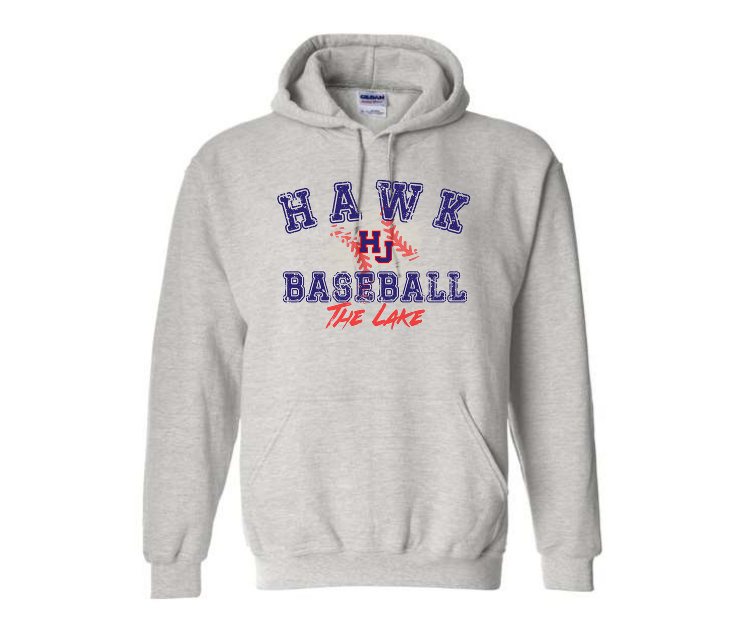 HJ Baseball To the Lake Ash Sweatshirt & Hoodie & Long Sleeve Shirt