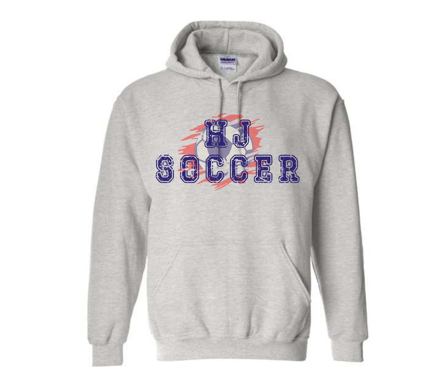 HJ Soccer Ash Sweatshirt & Hoodie & Long Sleeve Shirt