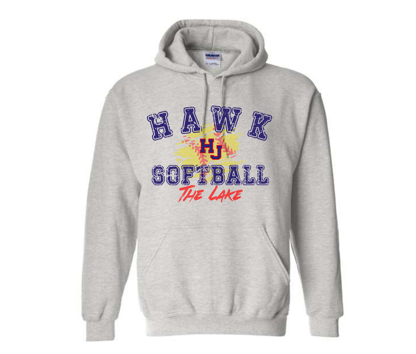 HJ Softball To the Lake Ash Sweatshirt & Hoodie & Long Sleeve Shirt