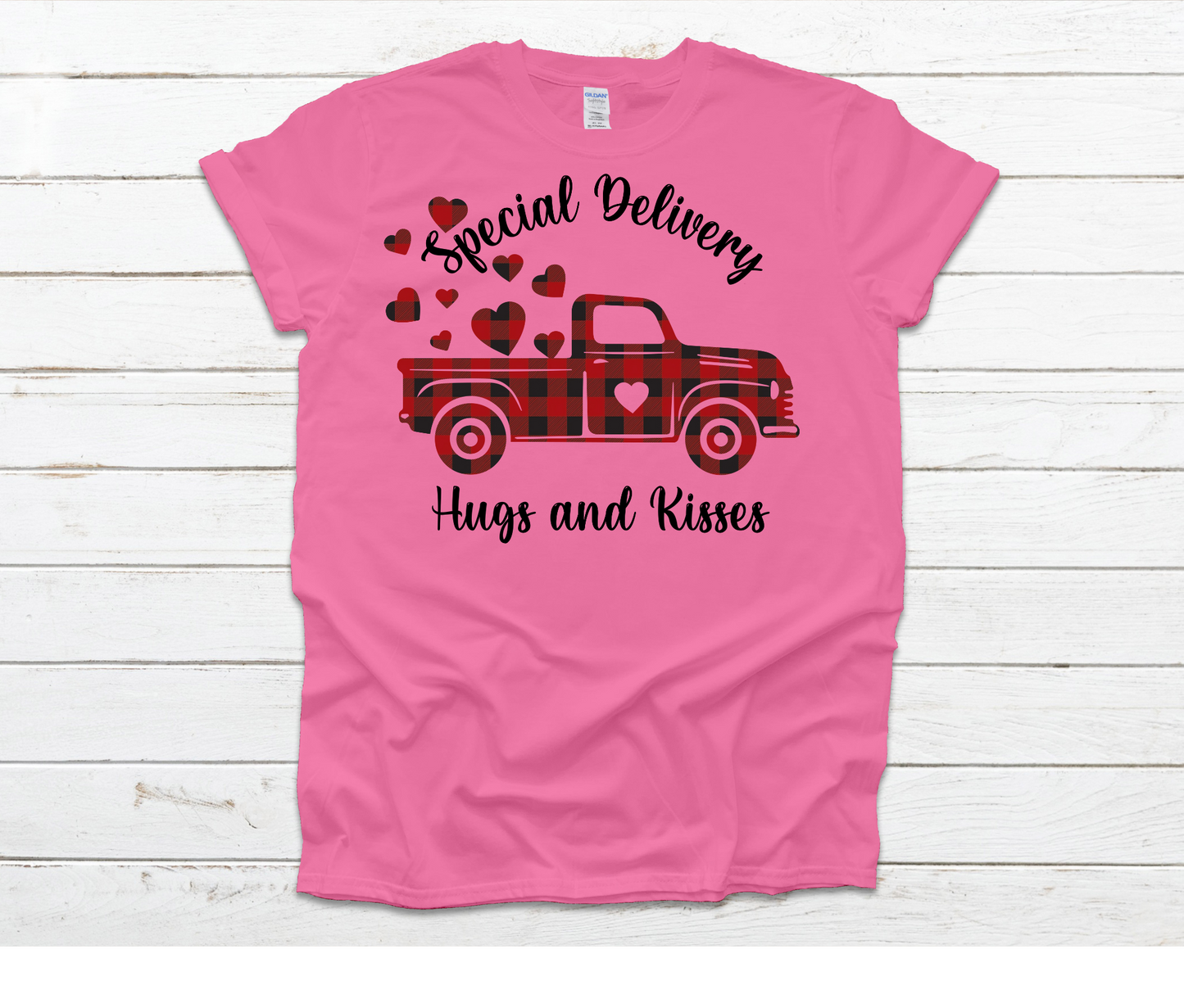 Special Delivery Hugs and Kisses Truck Shirt