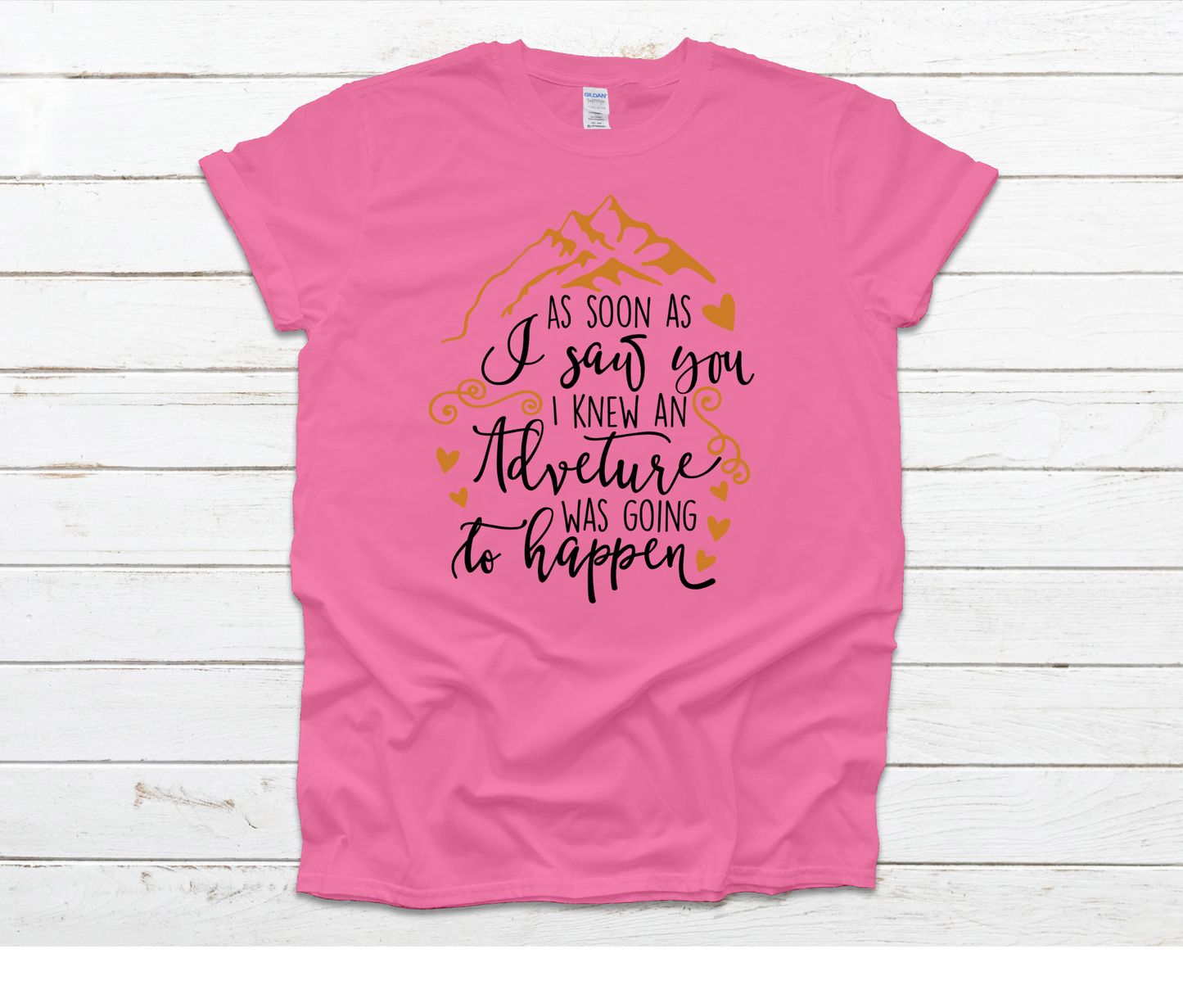 Knew an Adventure Was Going to Happen Shirt