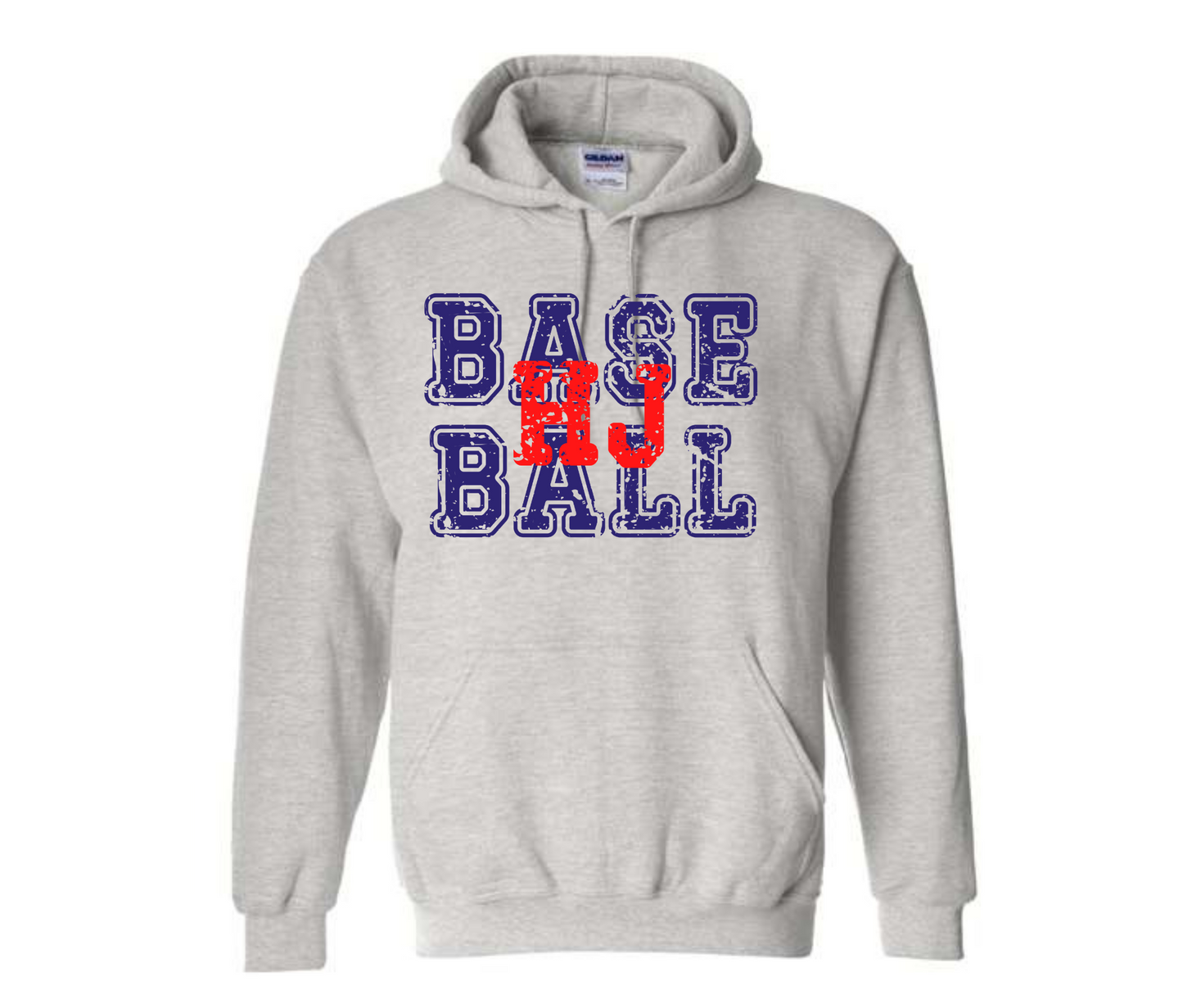 HJ Baseball Ash Sweatshirt & Hoodie & Long Sleeve Shirt