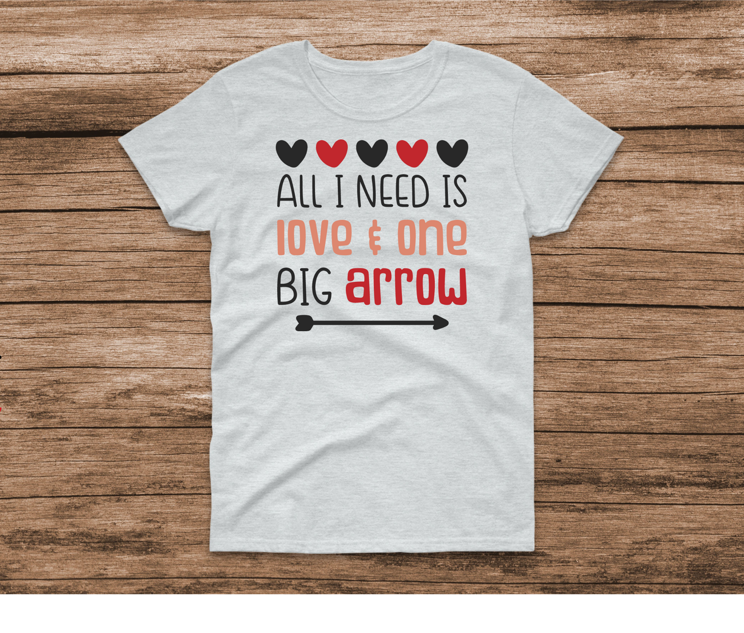 All I Need Is Love and One Big Arrow Shirt