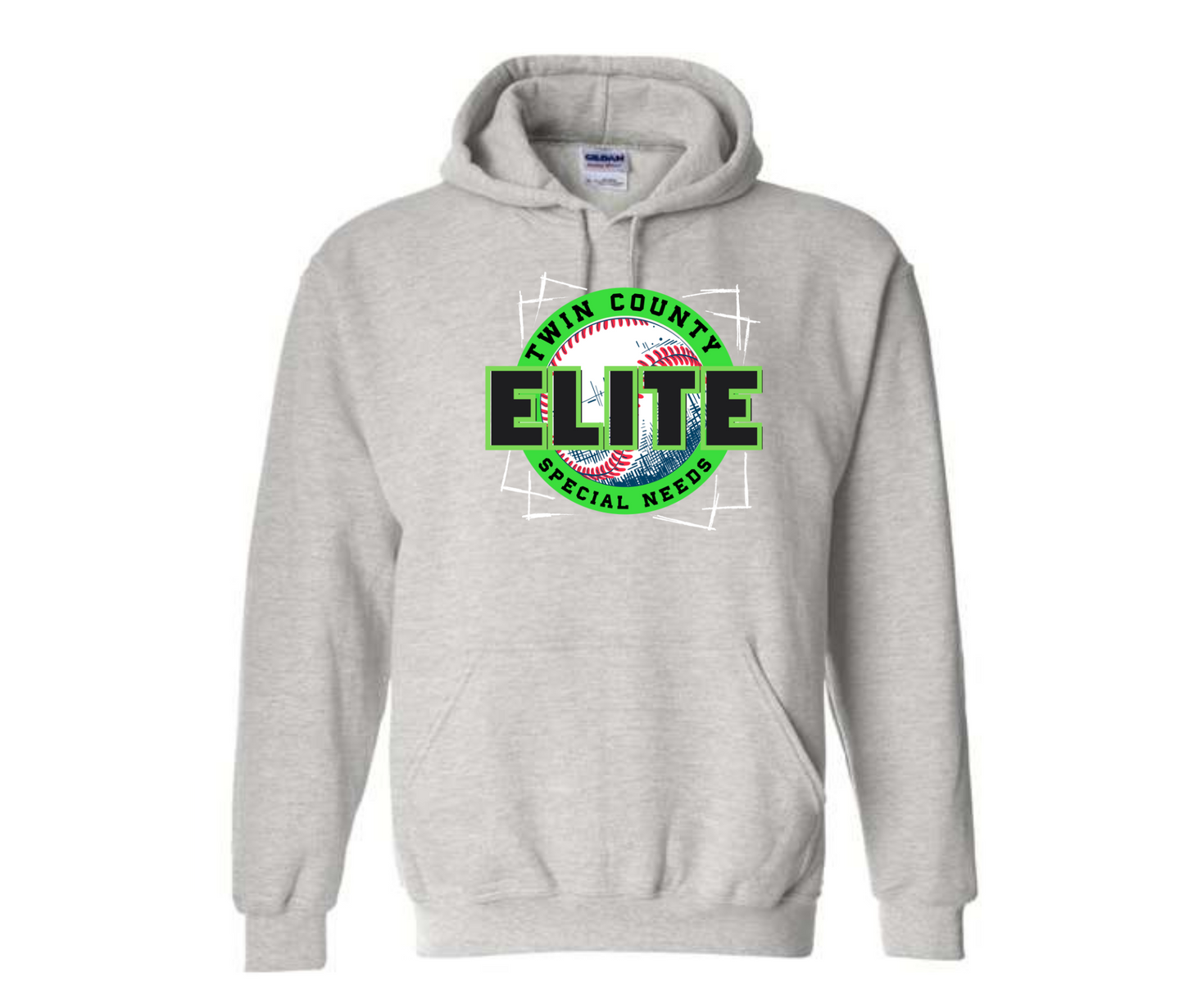 Elite Twin County Special Needs Champion Baseball Sweatshirt & Hoodie & Long Sleeve Shirt