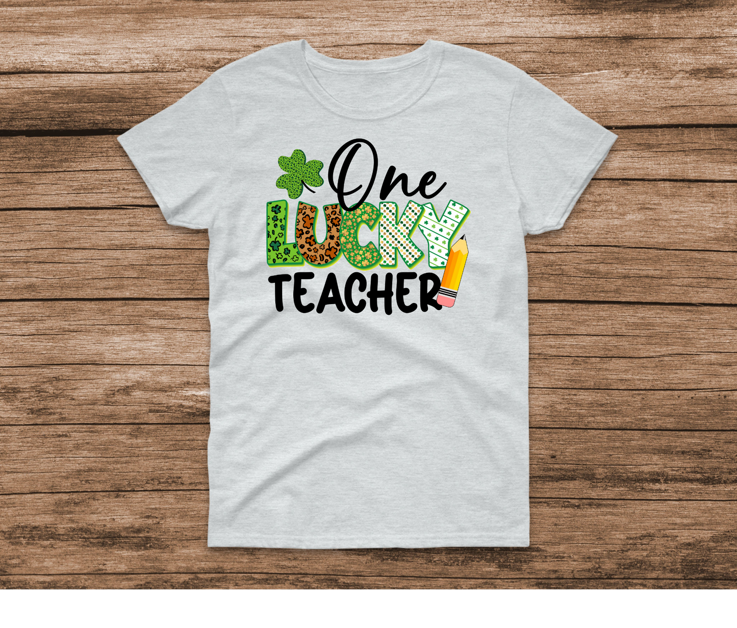 One Lucky Teacher Shirt