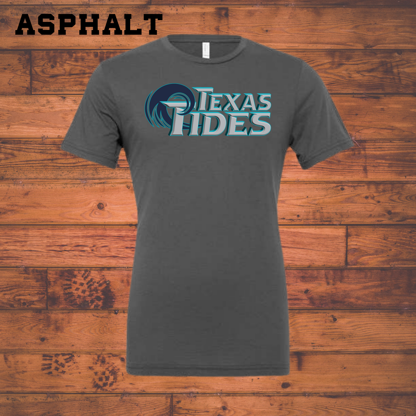 Texas Tides Logo Bella Canvas Shirt