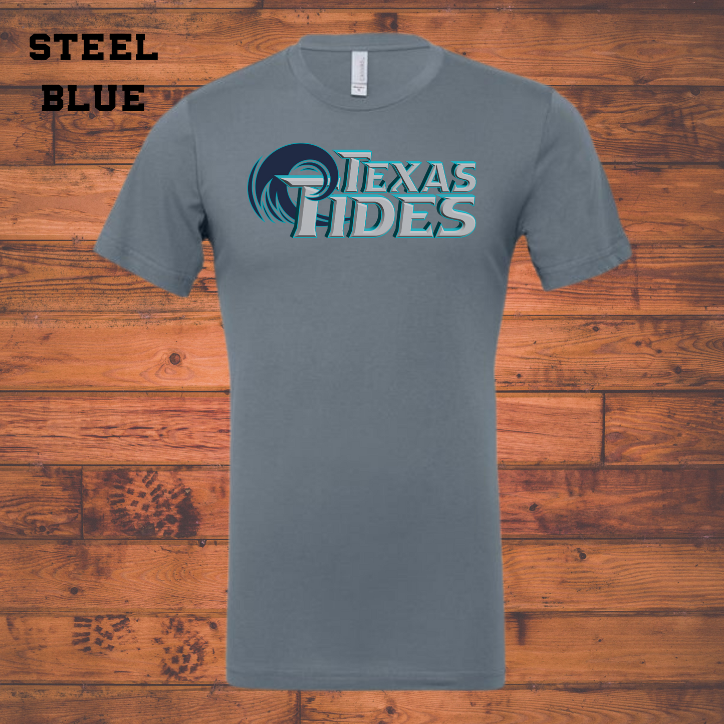 Texas Tides Logo Bella Canvas Shirt