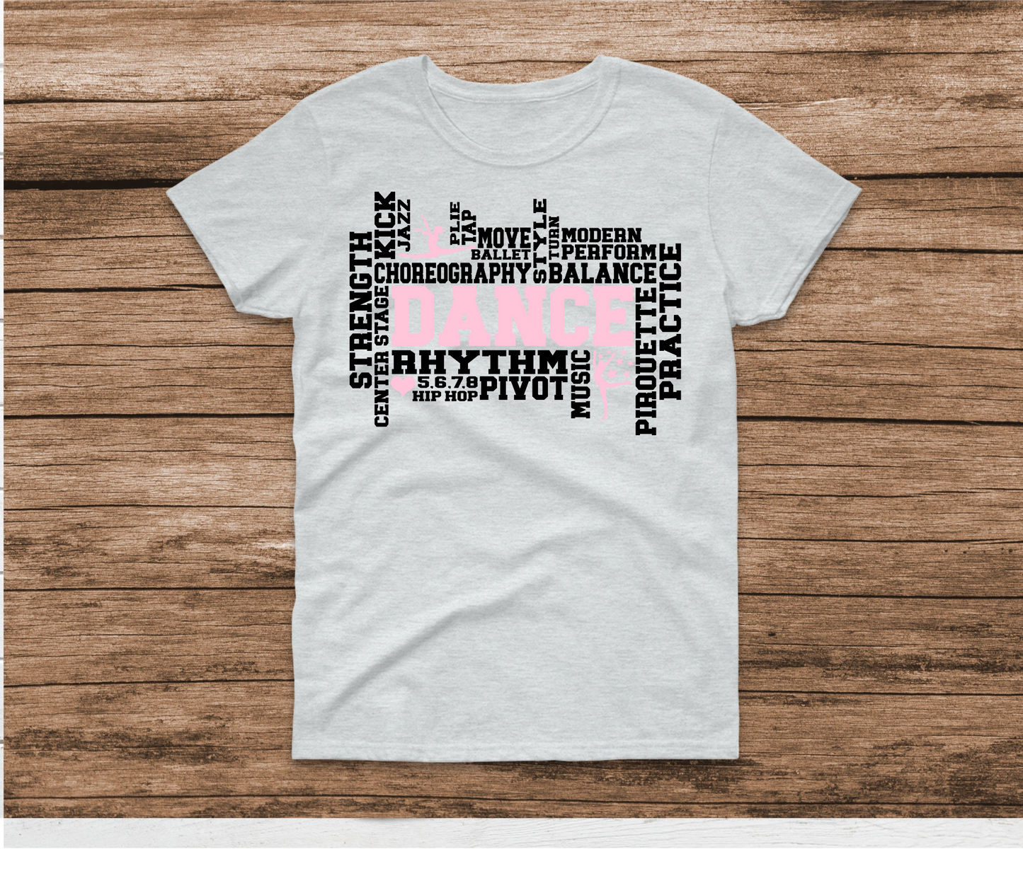 Dance Word Art Shirt