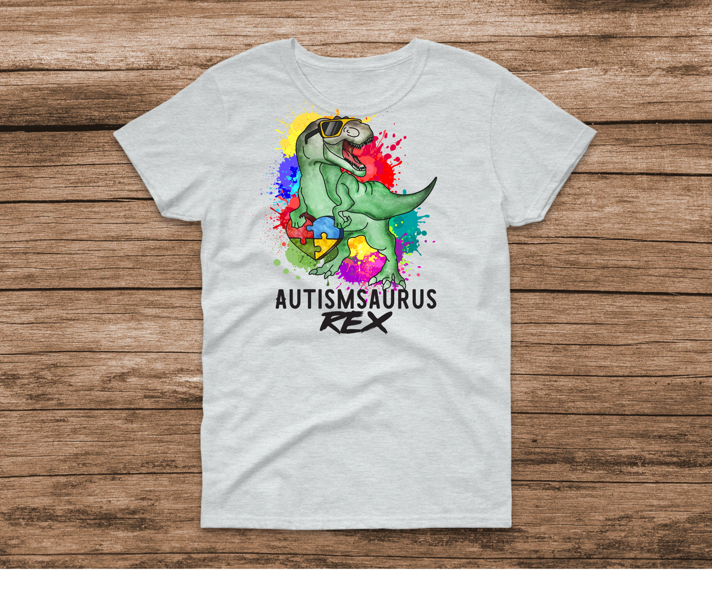 Autismsaurus Dinosaur T-shirt