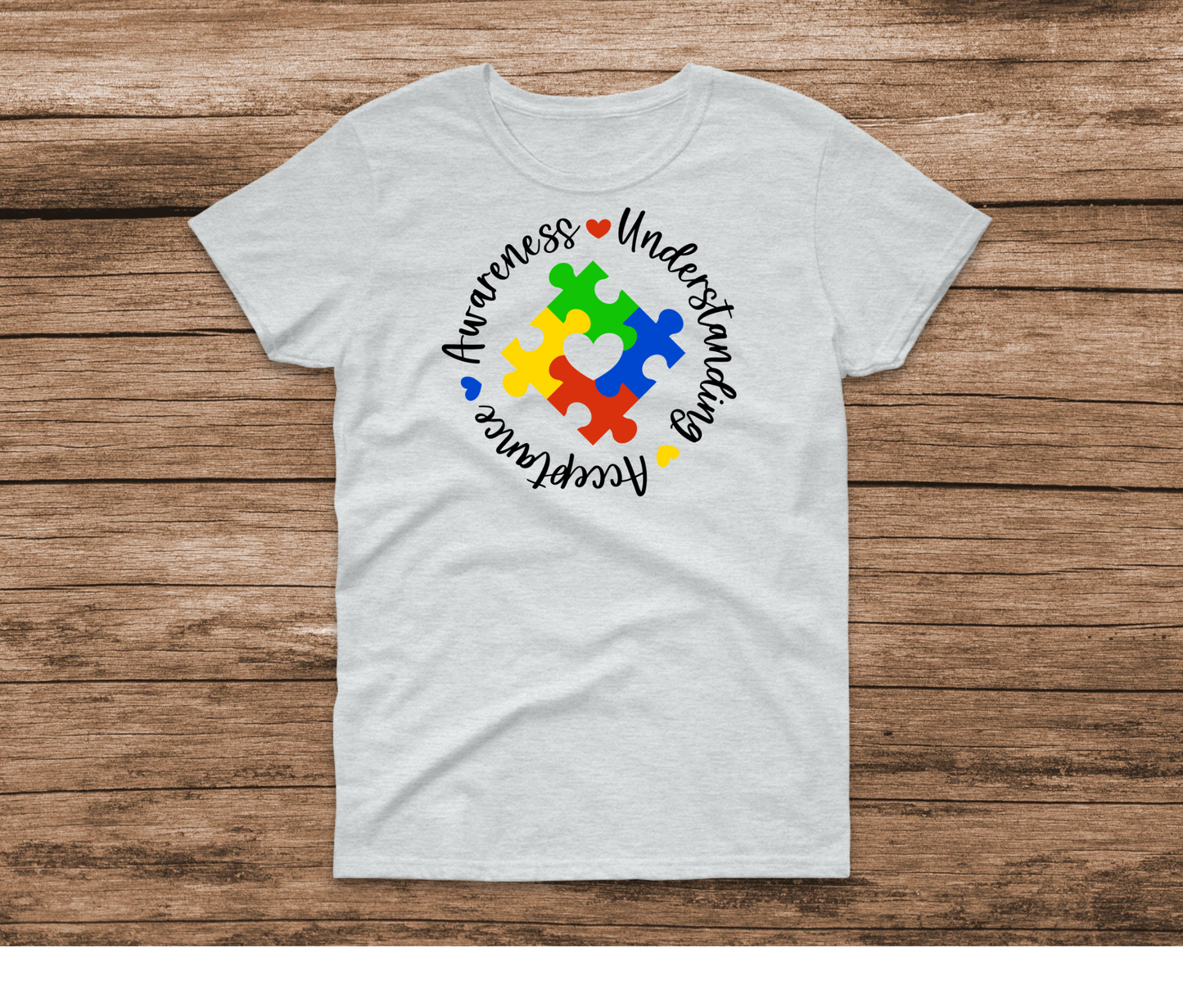 Awareness Understanding Acceptance T-shirt