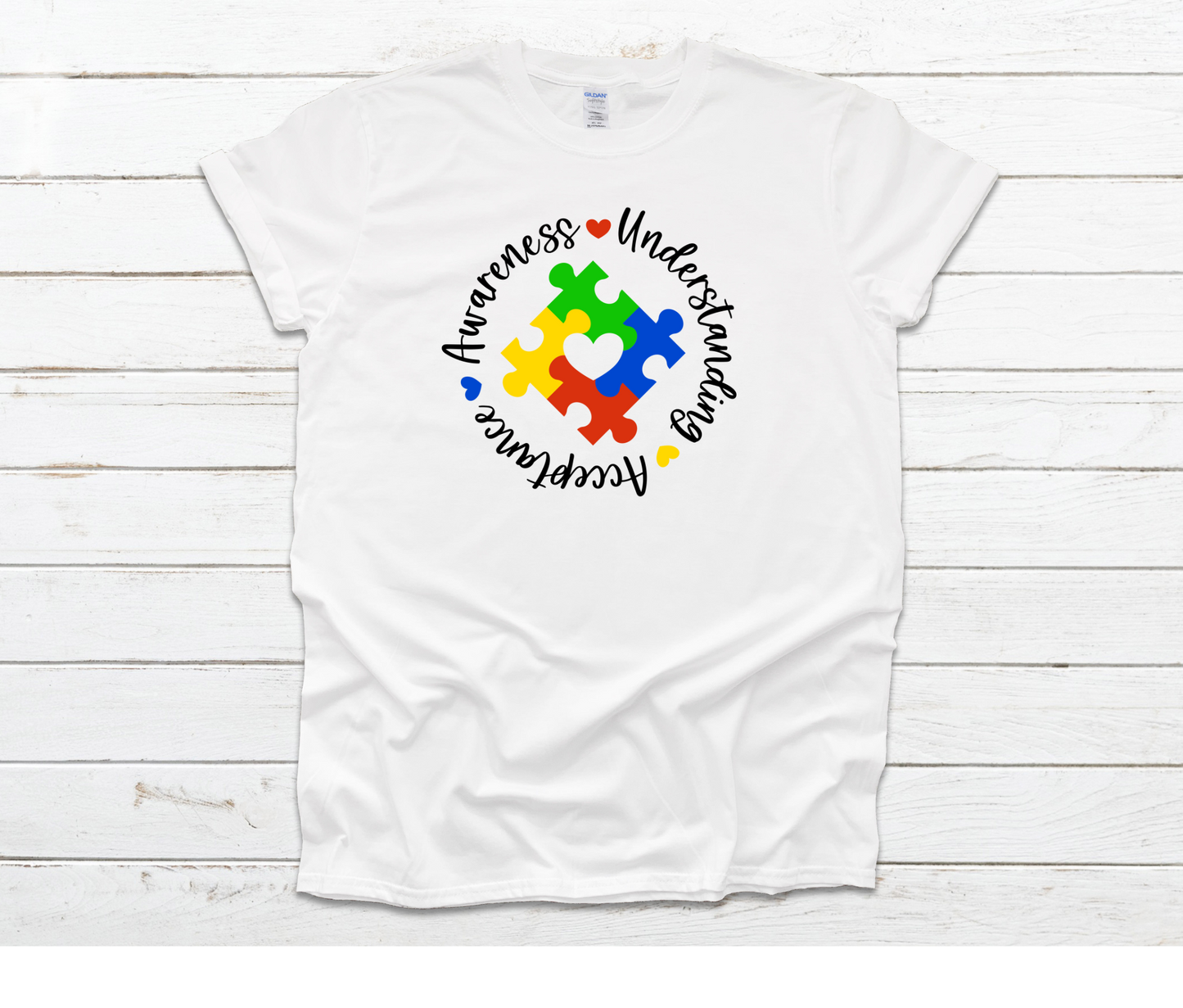 Awareness Understanding Acceptance T-shirt