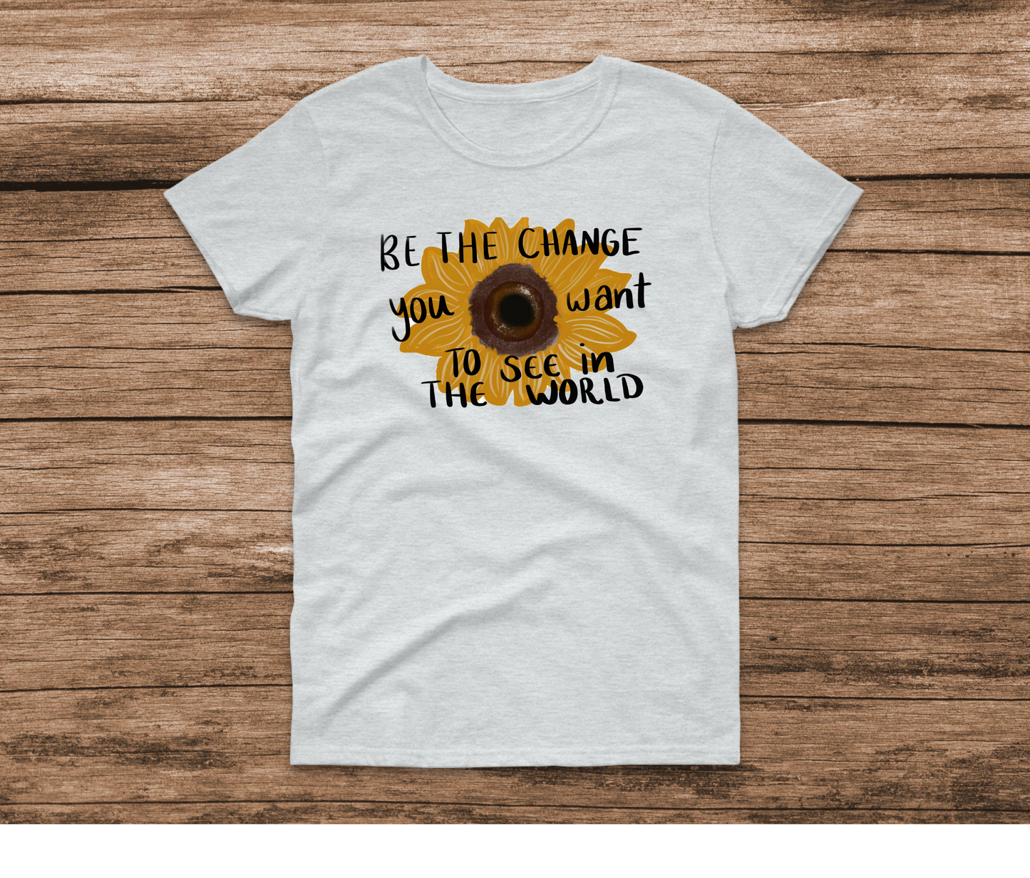 Be the Change Ash Shirt by Ashley Sattler