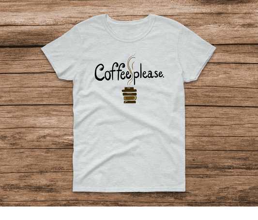 Coffee Please Ash Shirt by Ashley Sattler