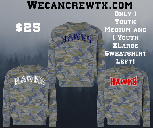 Hawk Vintage Camo Sweatshirt