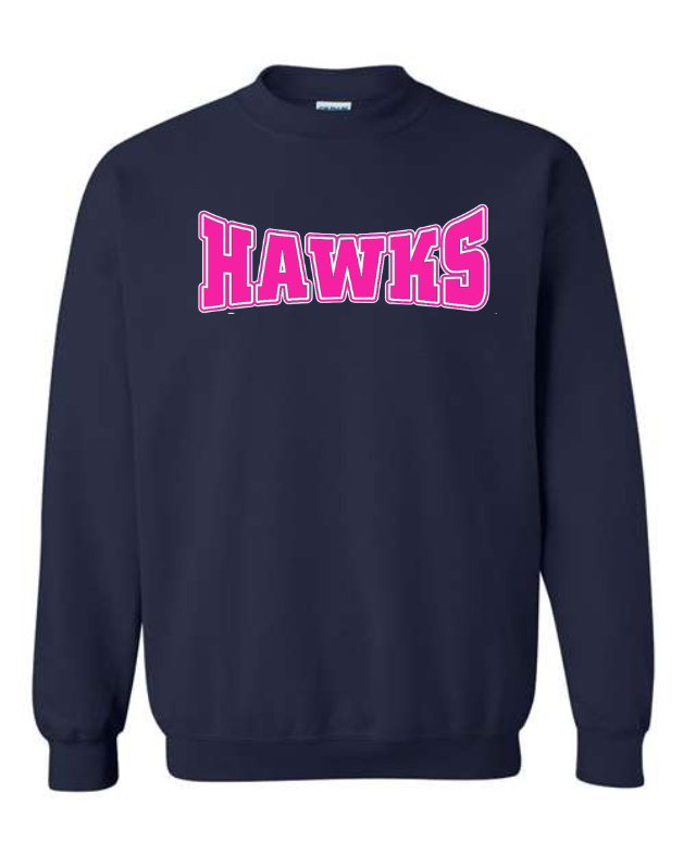 Hawks Navy Sweatshirt & Hoodie