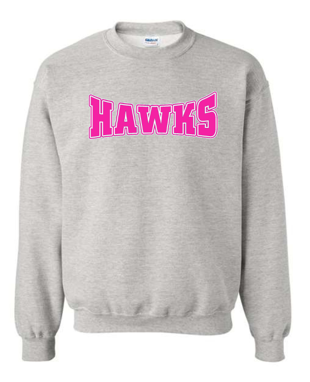 Hawks Gray Sweatshirt & Hoodie