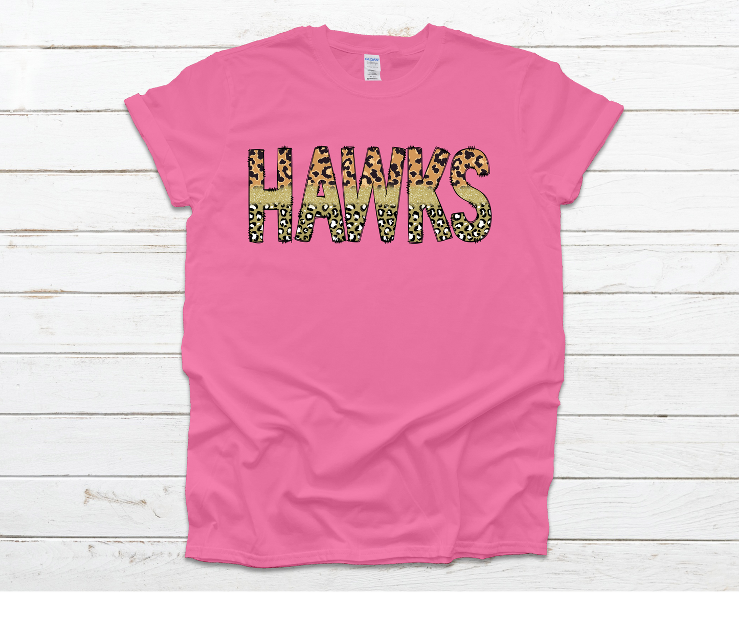 Hawks Cheetah Pink Out Shirt