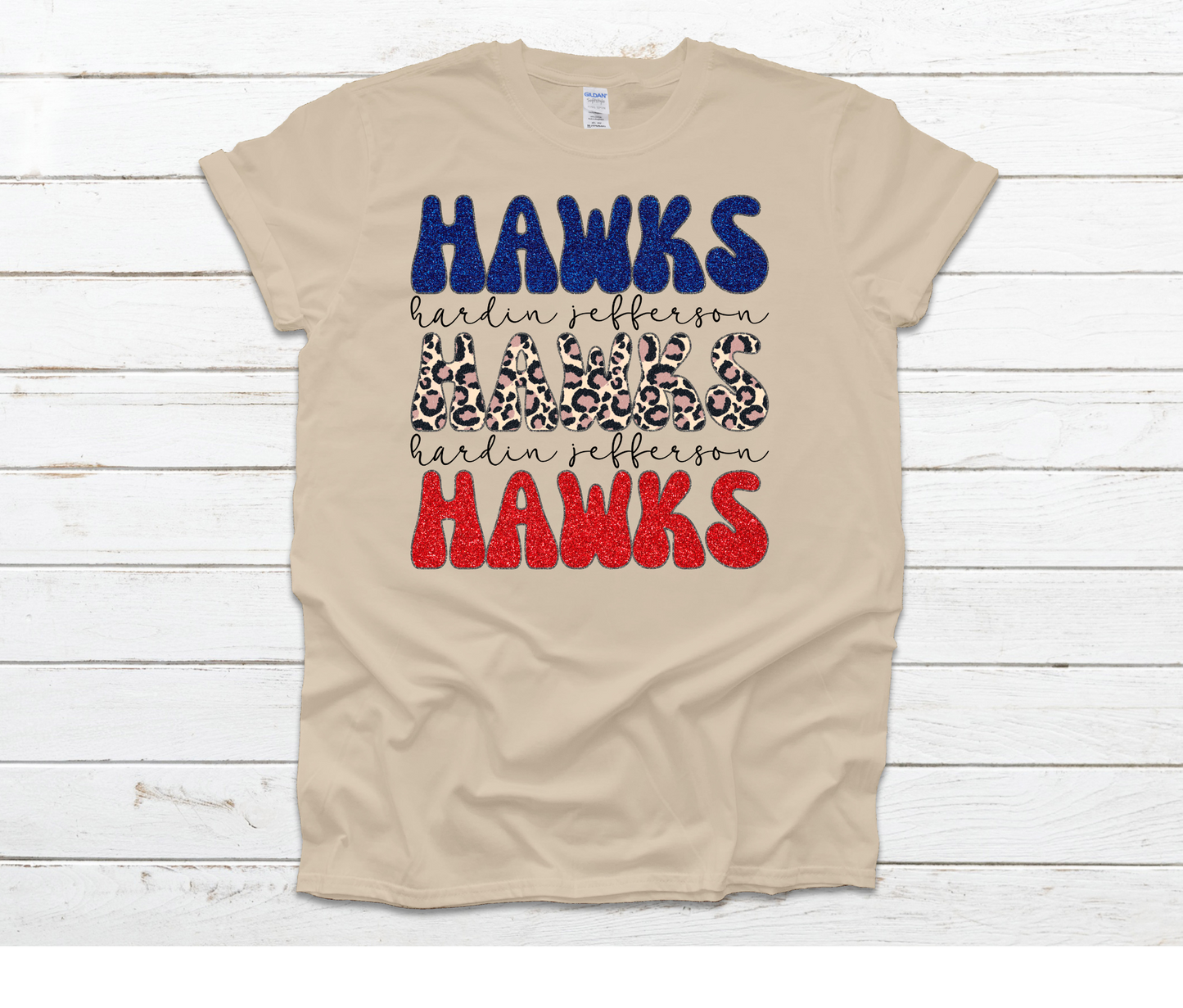 Hawks Glitter HJ T-shirt