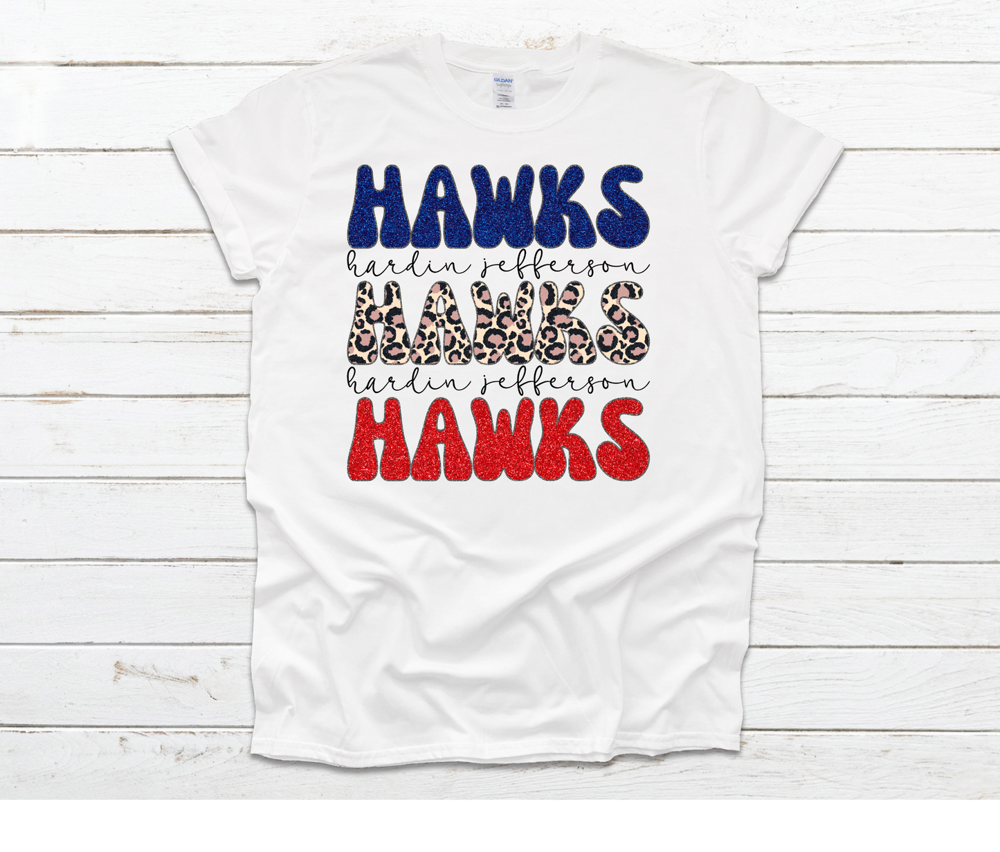 Hawks Glitter HJ T-shirt