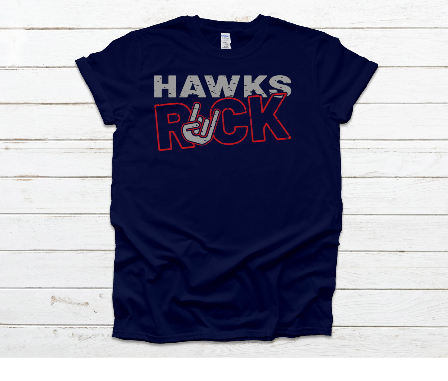 Hawks Rock Navy Shirt