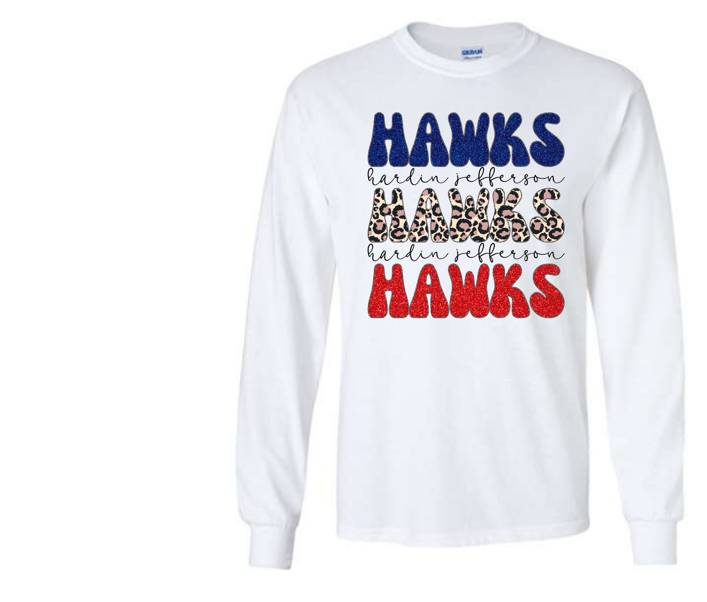 Hawks Glitter HJ Long Sleeve Shirt