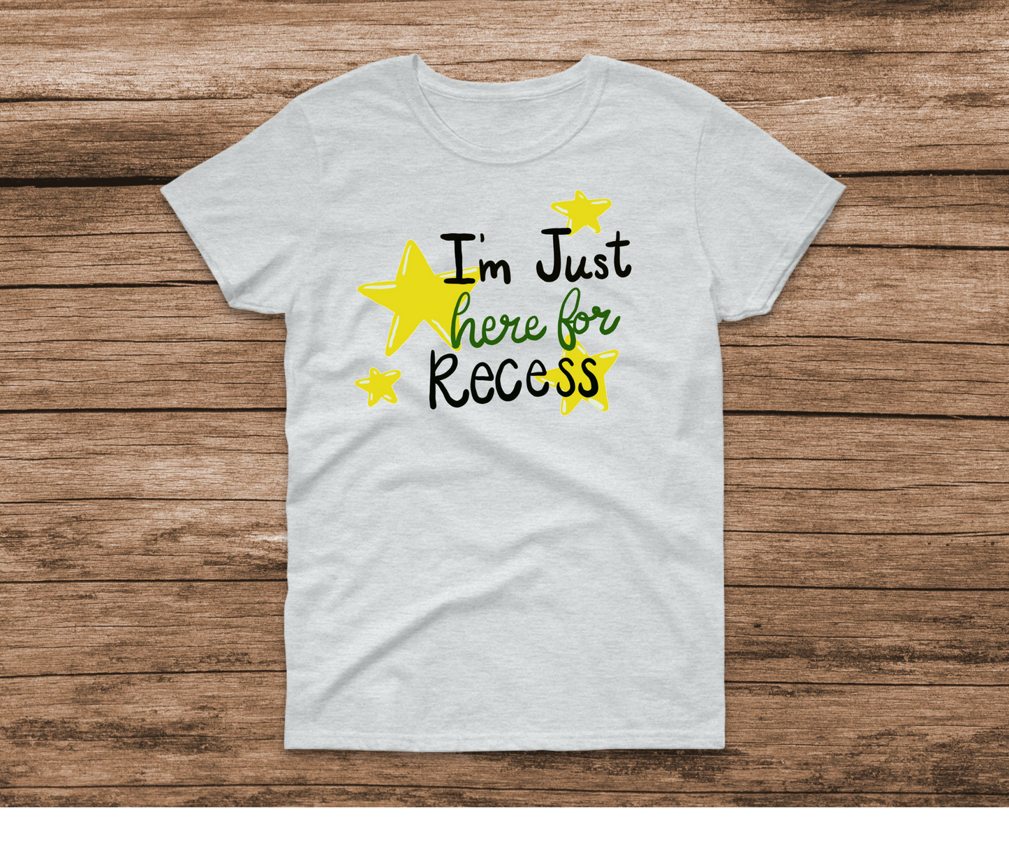 Just Here for Recess Ash Shirt by Ashley Sattler