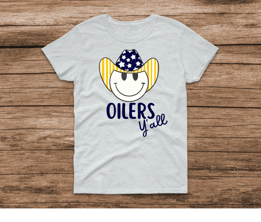 Oilers Y'All T-shirt