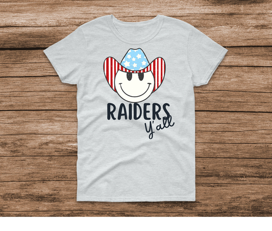 Raiders Y'All T-shirt