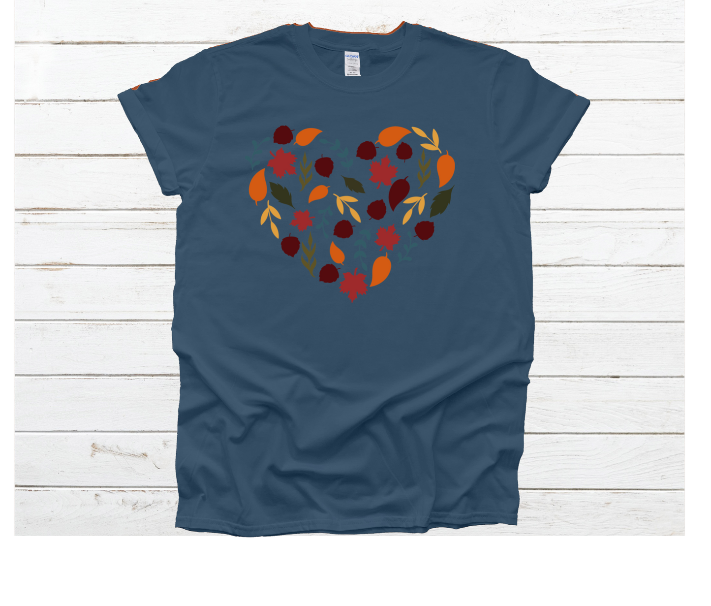 Fall Foliage Heart Shirt