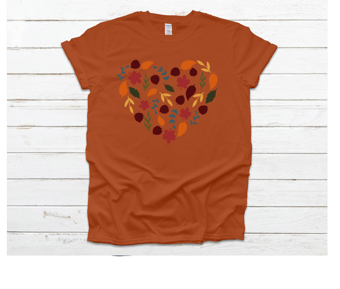 Fall Foliage Heart Shirt