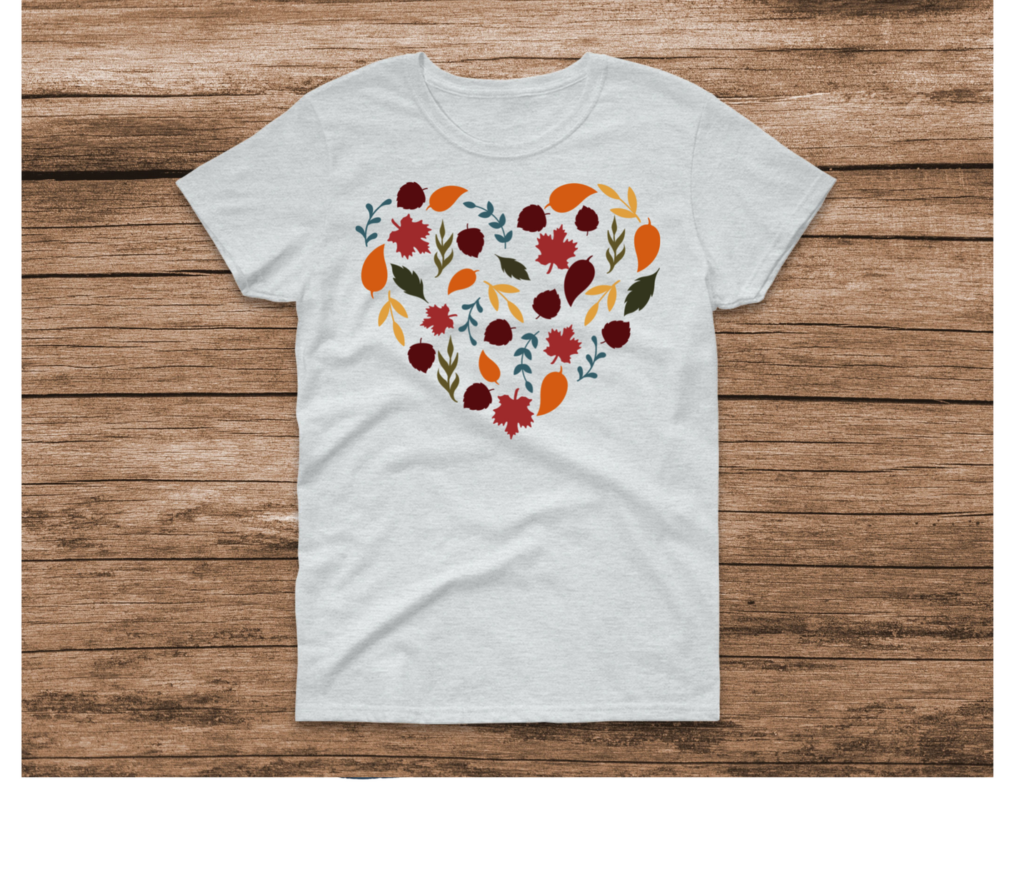 Fall Foliage Heart Shirt