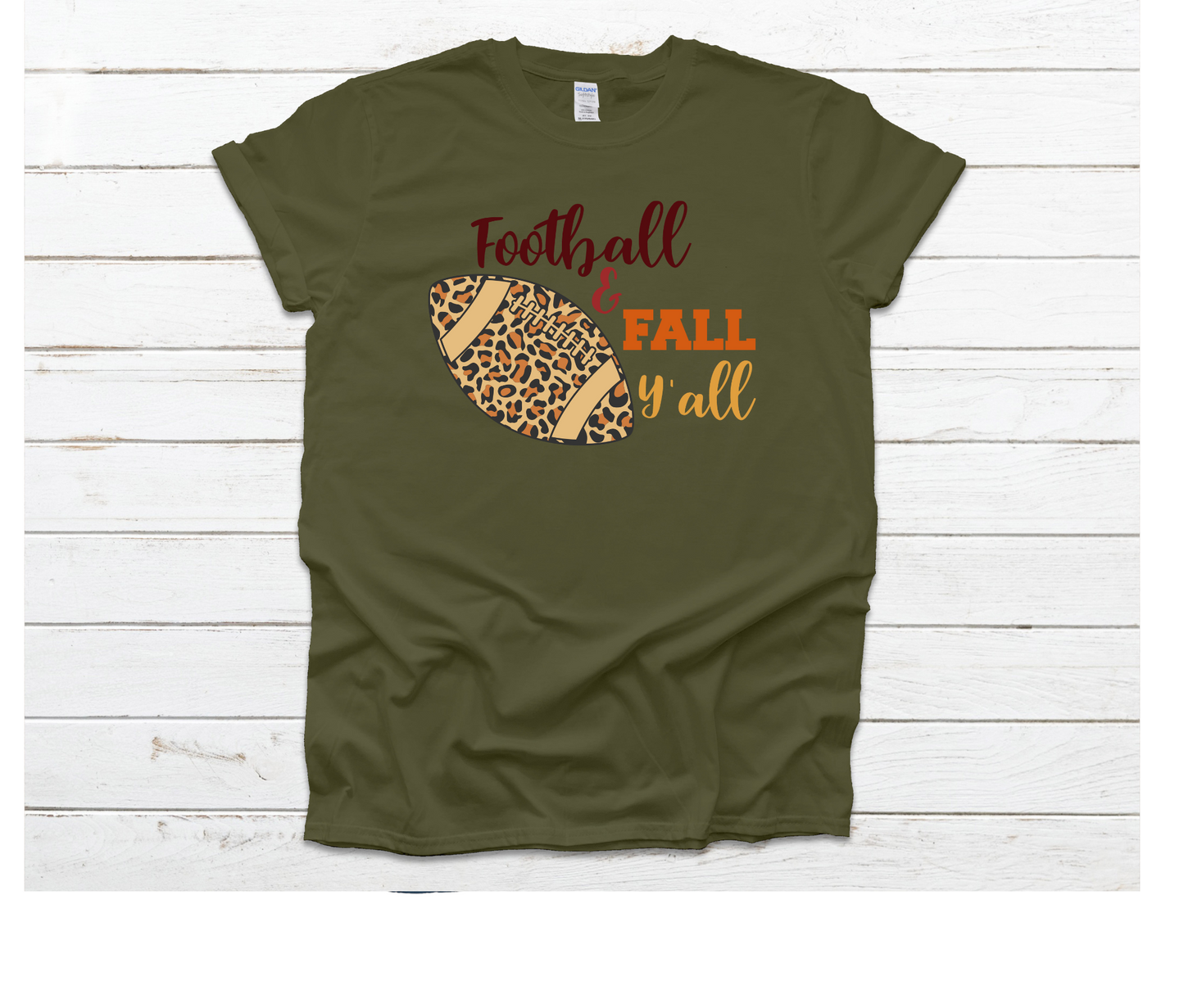 Football and Fall Y'all Shirt